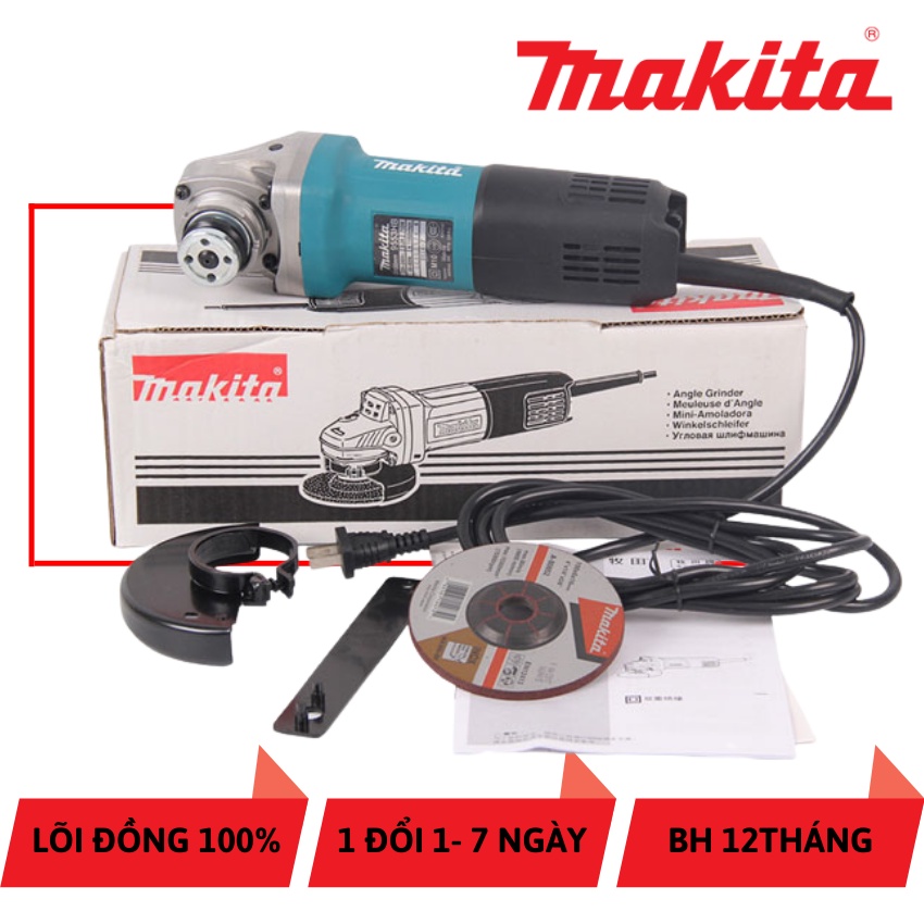 Máy mài cắt MAKITA 9553b 100% dây đồng cao cấp  Máy mài cầm tay  Máy cắt cầm tay đa năng