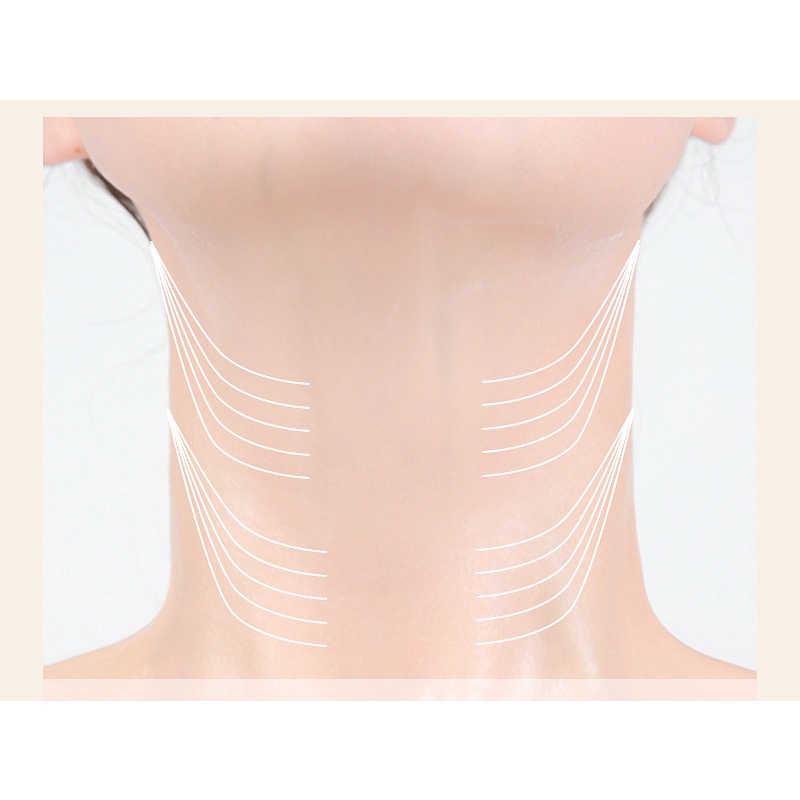 Mặt nạ vàng dưỡng ẩm làm săn chắc da cổ ngăn ngừa nếp nhăn