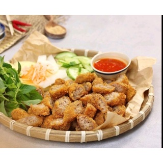 Compo bún đậu mắm tôm: dồi sụn, chả cốm, nem chua rán