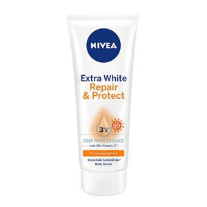 Serum Dưỡng Thể Nivea Hỗ Trợ Phục Hồi & Chống Nắng 180ml Extra White Repair & Protect Body Serum SPF50 PA+++