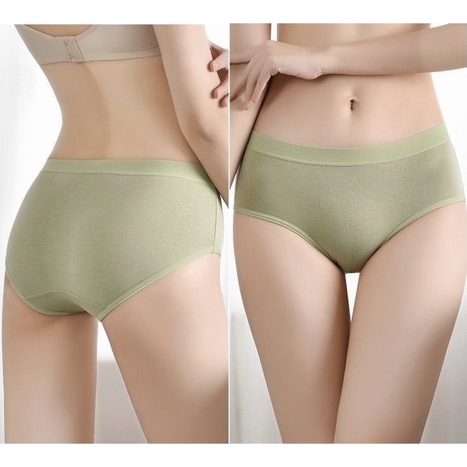 Quần Lót Nữ Cotton Cạp Vừa Thoáng Mát ẩm Hút Kháng Khuẩn 623