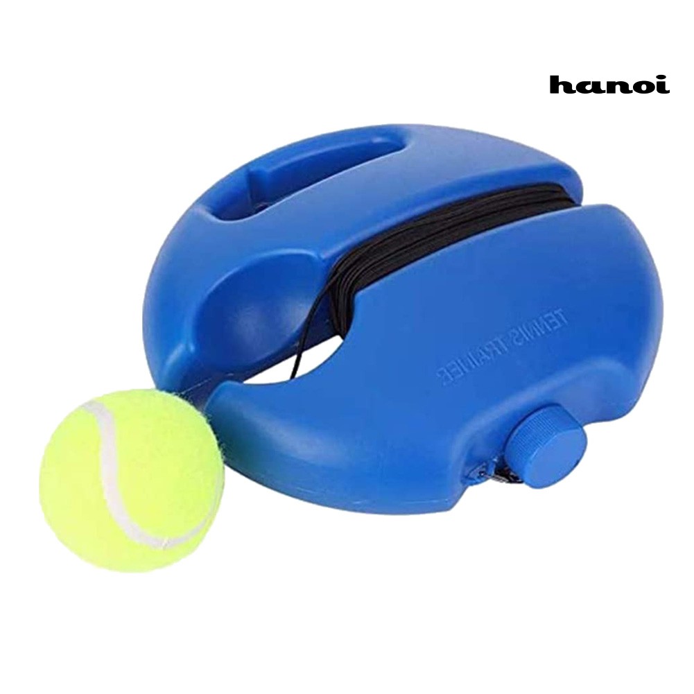 [QL]Portable Self-study Practice Tennis Trainer Base Rebound Ball Training Tool