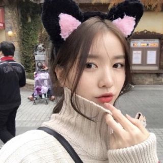 Tóc giả kẹp mái thẳng 1 bên