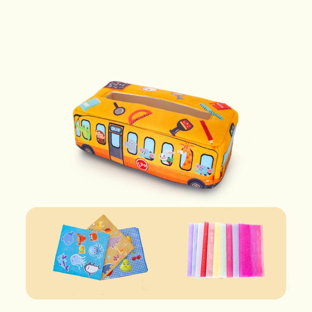 1 Hộp Khăn Giấy Luyện Tập Ngón Tay Theo Phương Pháp Montessori Cho Bé