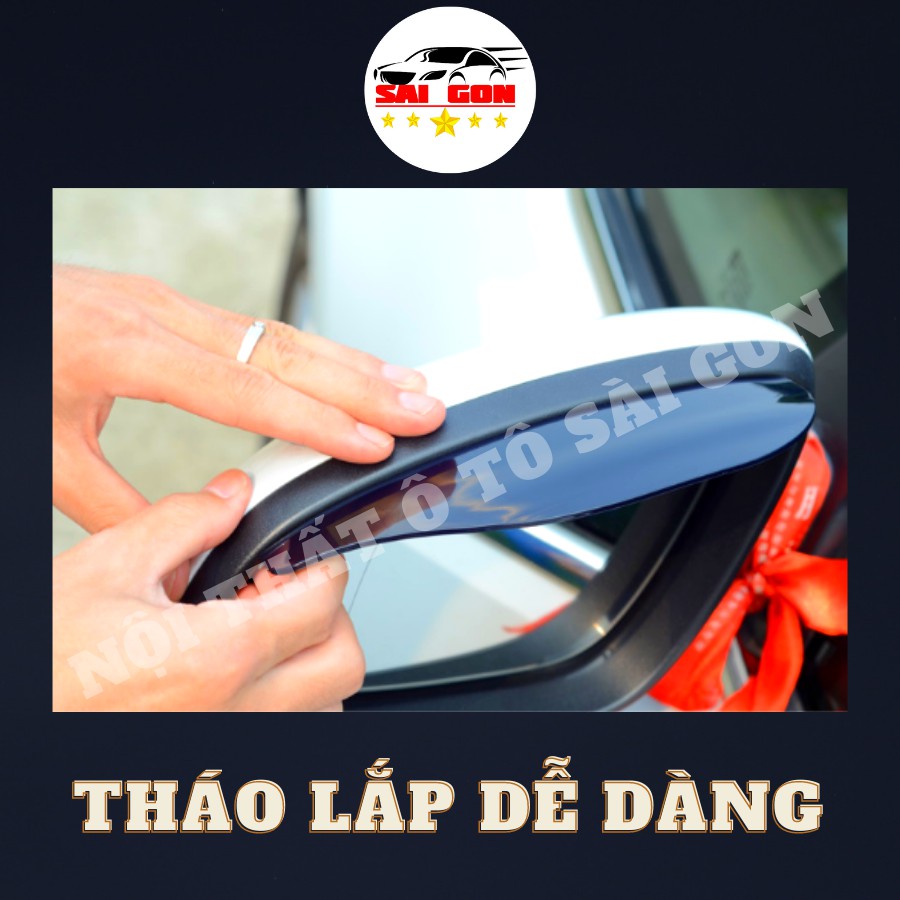 Vè che mưa gương chiếu hậu ô tô  chắn mưa hiệu quả, món đồ nhỏ mà có võ ️ siêu cần thiết dành cho ô tô! ❤️