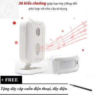 Chuông báo khách, báo động hồng ngoại không dây Cacazi KS-SF20R