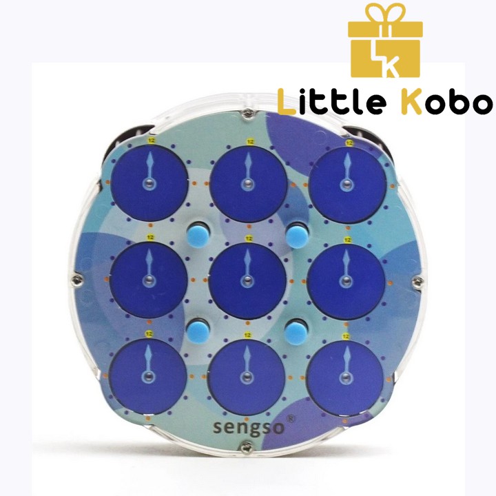 Rubik Clock ShengShou Magnetic Clock Rubic Biến Thể SengSo Có Nam Châm