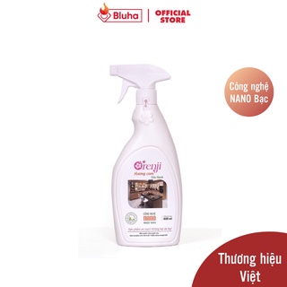 Nước lau bếp nước xịt bếp lau đa năng Orenji hương cam 600ml an toàn không hóa chất