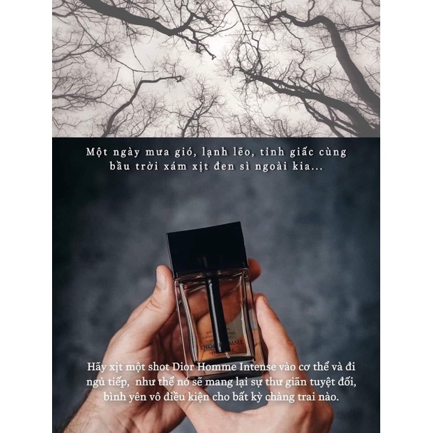 Nước hoa nam tính, cuốn hút D”ior Homme Intense