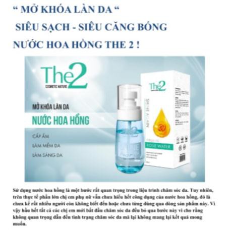 [SIÊU SẠCH SIÊU CĂN BÓNG], NƯỚC HOA HỒNG THE 2, Cai Nghiện corticoid, Ngừa Mụn, Sạch Sâu LCL, ĐÔNG DƯỢC VŨ ĐỨC, 80ML