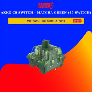 Bộ switch dành cho bàn phím cơ AKKO CS switch – Matcha Green (45 switch)  Hàng chính hãng