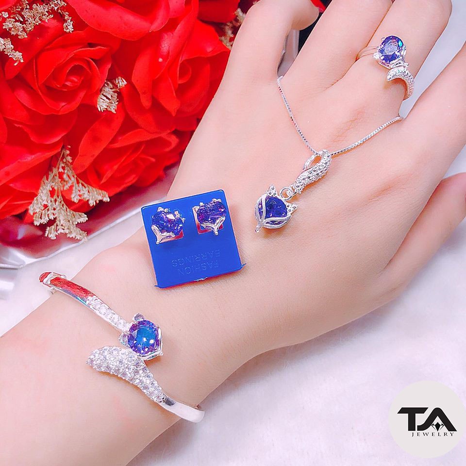 Bộ trang sức hồ ly bạc ta phong thủy - TAJEWELRY