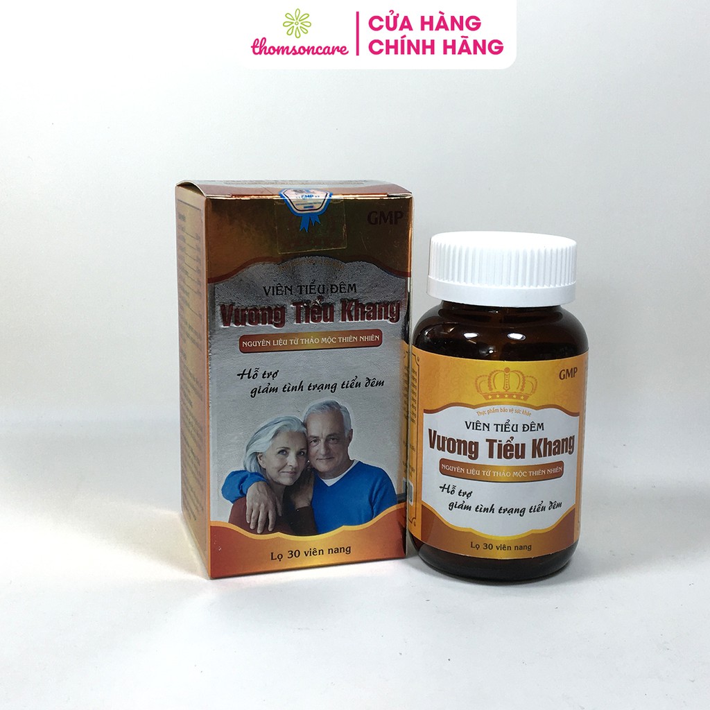 Viên Tiểu Đêm Vương Tiểu Khang - Hỗ trợ giảm tiểu đêm, giúp cả đêm ngon giấc - Hộp 30 viên | BigBuy360 - bigbuy360.vn