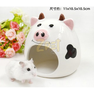 Nhà ngủ sứ hình thú cưng hamster