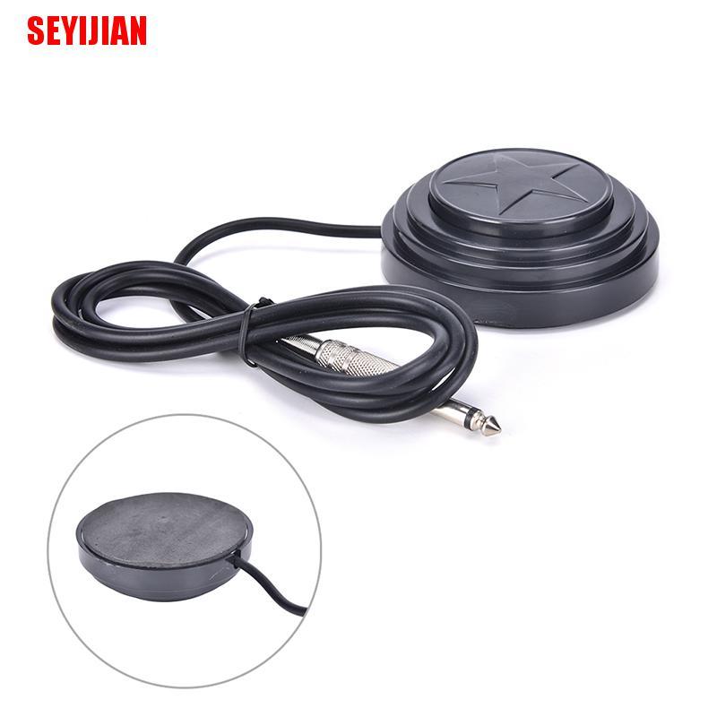 Bàn Đạp Điều Khiển Máy Xăm Hình Tròn 360 Độ Chuyên Dụng