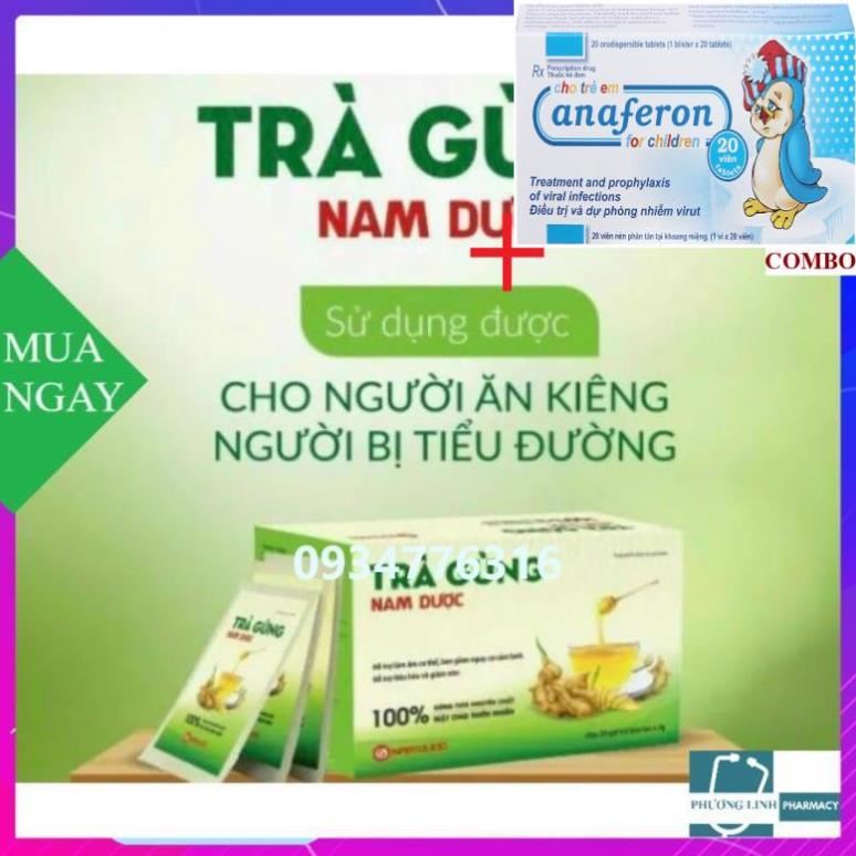 Combo Chim cánh cụt Nga+ Trà Gừng Nam Dược