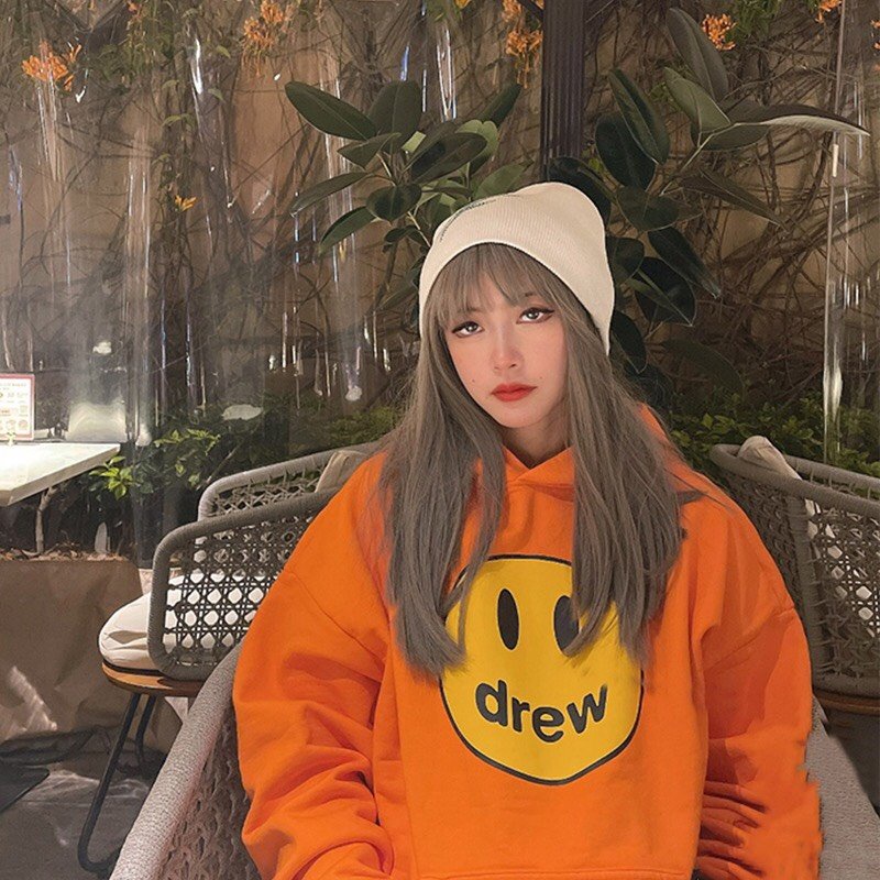 Áo Nữ, Áo Hoodies Mặt Cười DREW Chất Nỉ Ngoại Siêu Hot hit | BigBuy360 - bigbuy360.vn