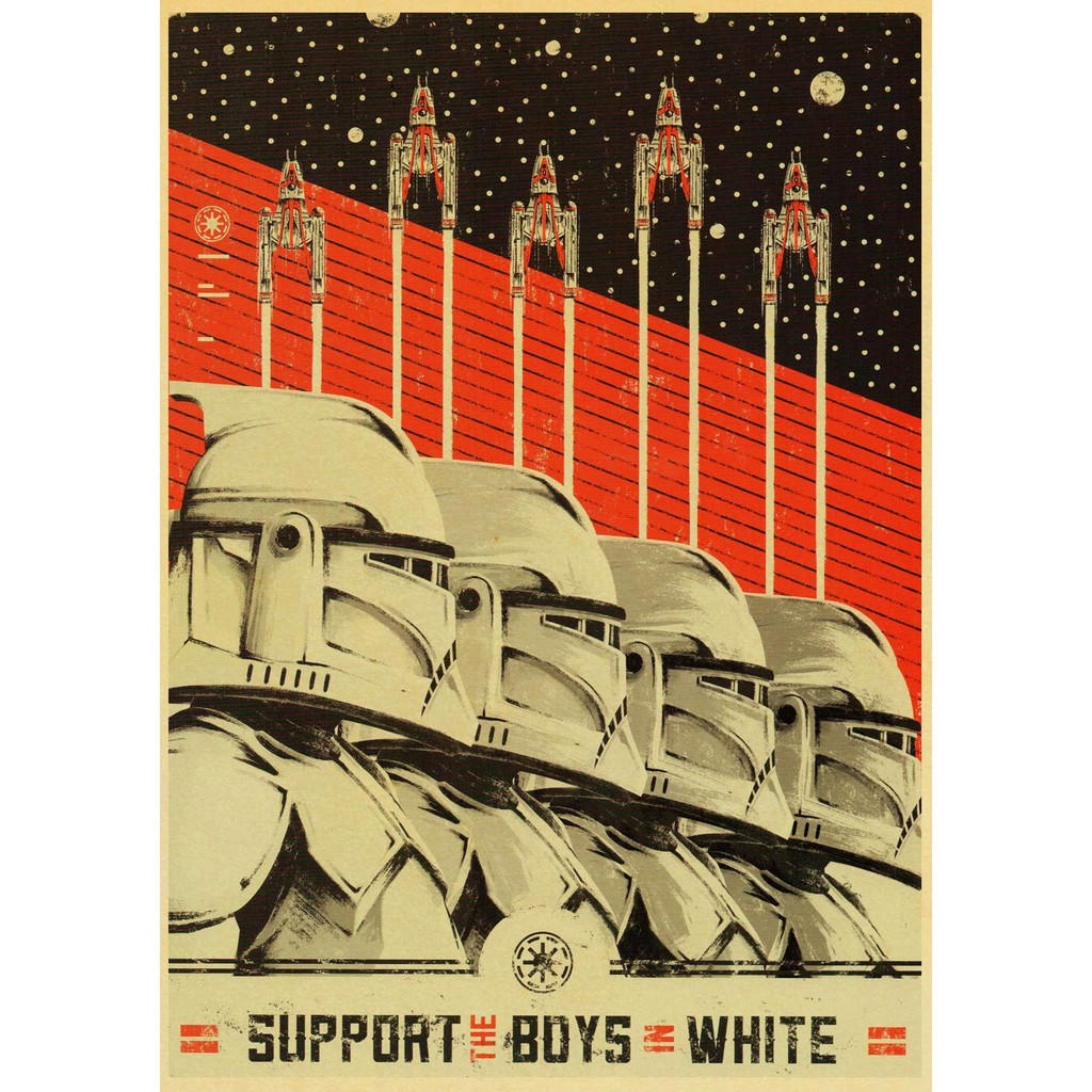Poster Phim Star Wars Darth Vader Dán Tường Trang Trí