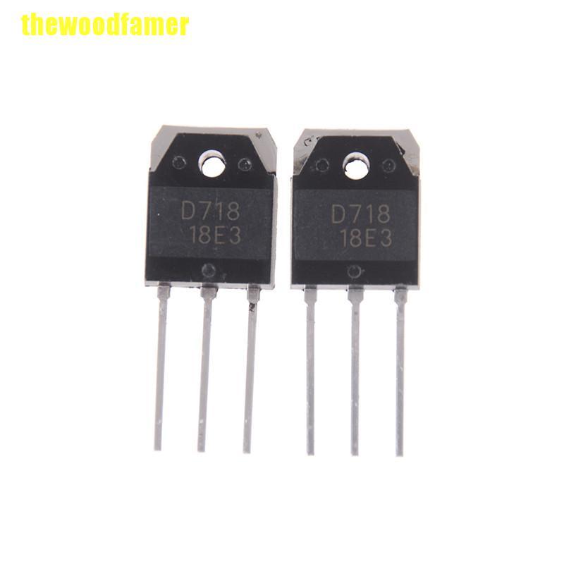 1 Cặp (2 Cái) Bán Dẫn Chính Hãng 2sb688 & 2sd718 Ktc Transistor B688 & D718