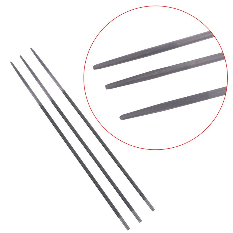 Bộ 3 Dụng Cụ Mài Dao Cưa Xích Tròn 4mm Chuyên Nghiệp Mới