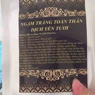 NGẬM TRẮNG DỊCH YẾN TƯƠI