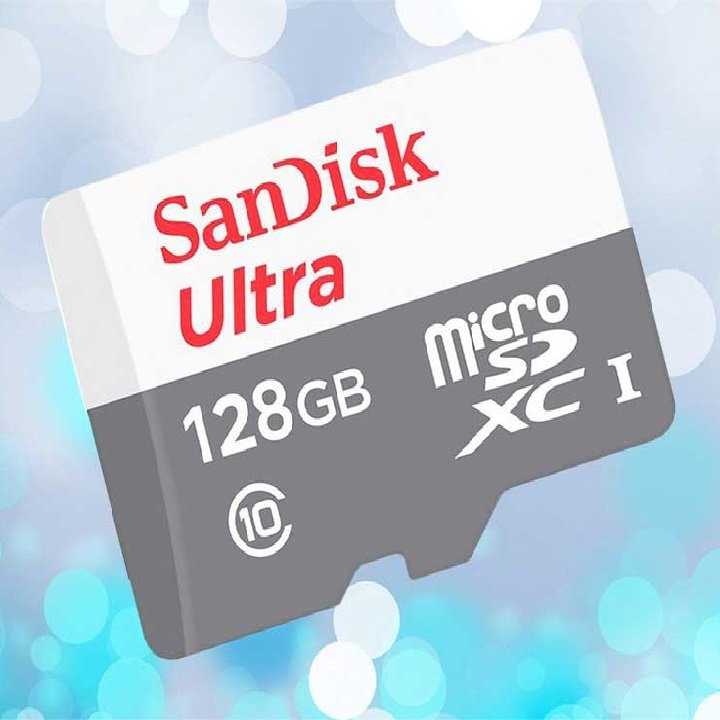 Thẻ nhớ San Disk MicroSD Ultra 128GB Hàng chính hãng thẻ nhớ thông minh full HD nét căng | BigBuy360 - bigbuy360.vn