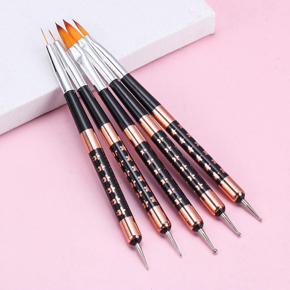 DIACHAVN Bút Hai Đầu 2 Trong 1 Dùng Trang Trí Móng Nghệ Thuật