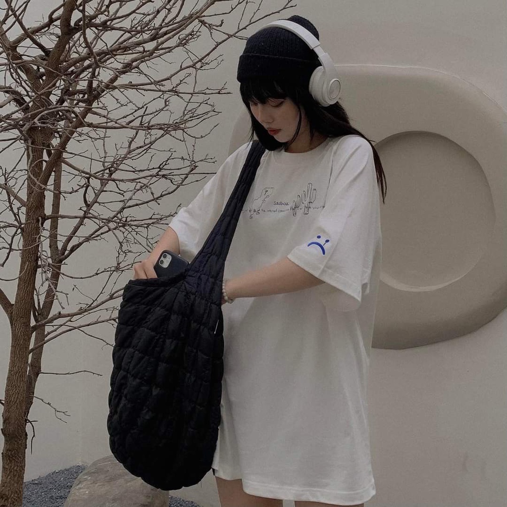 Áo thun tay lỡ MIA, Áo phông nữ form rộng dáng Unisex/Ulzzang mặc lẻ cặp nhóm hình SADB*