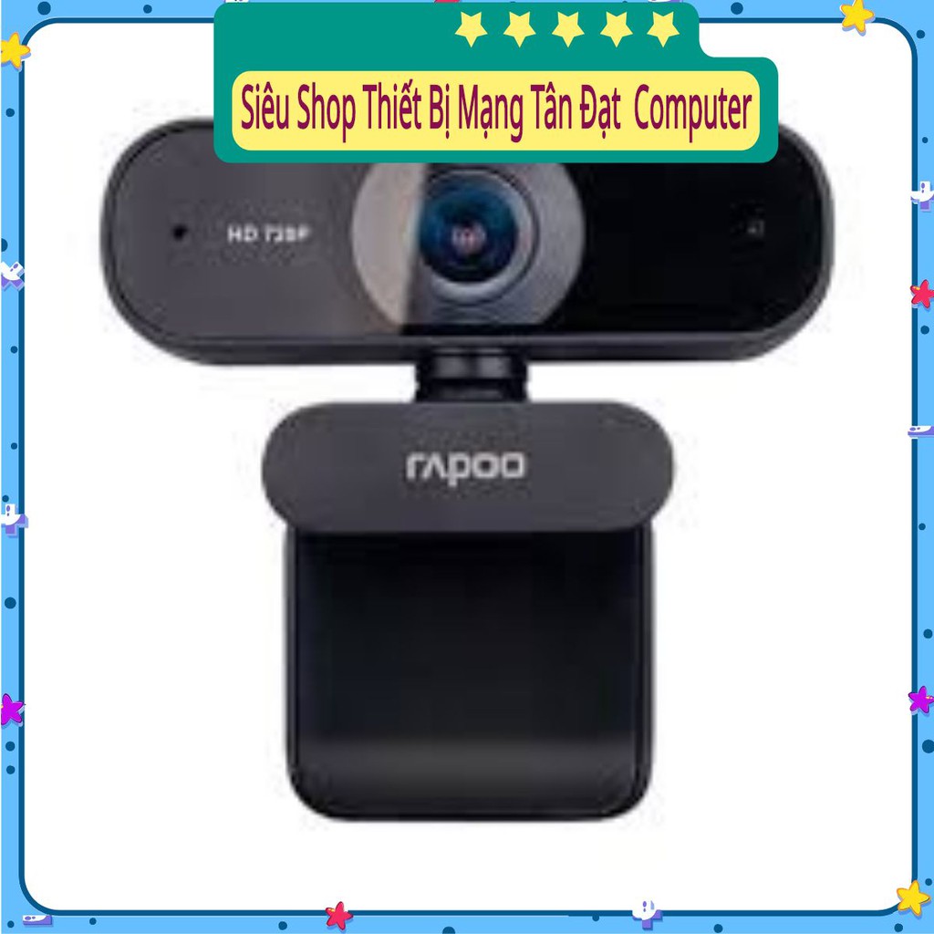 Wedcam Rapoo C200 - HD 720P -CHính Hãng Mới 2021