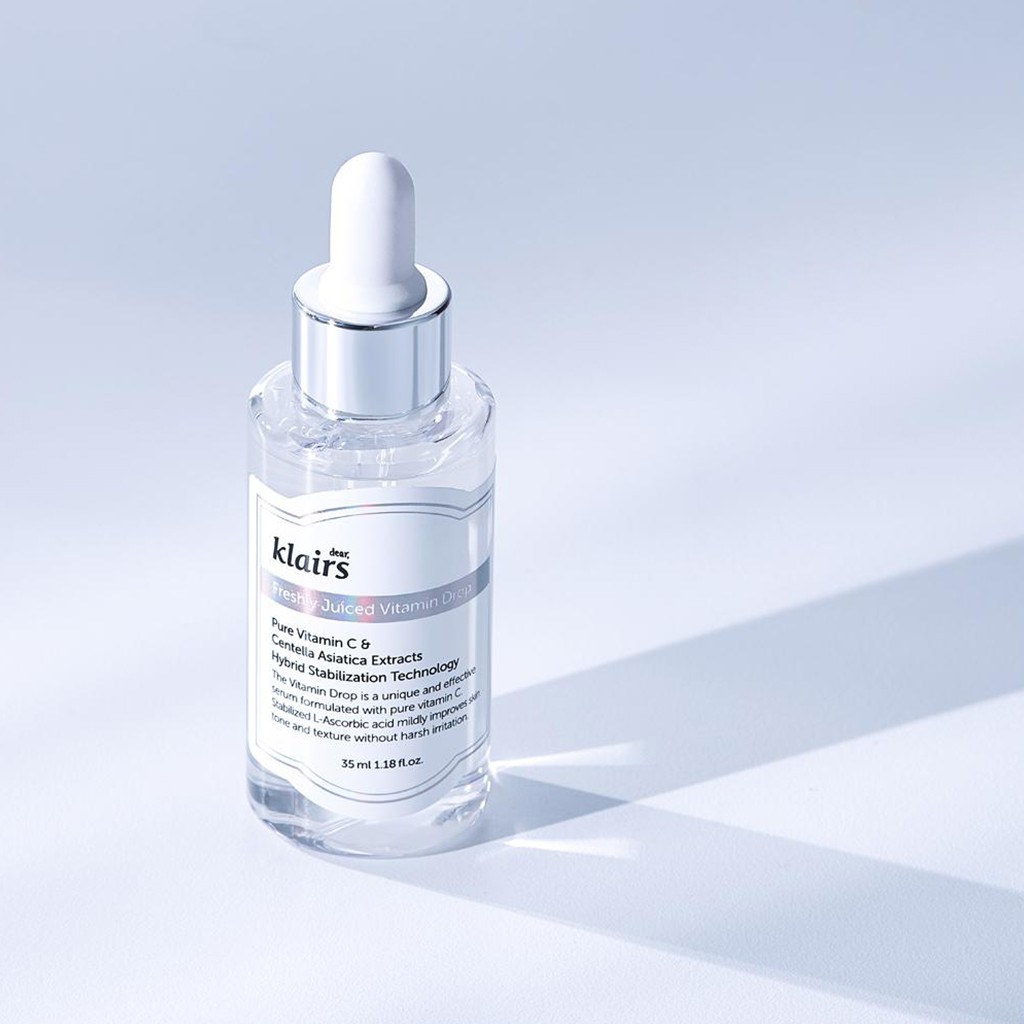Tinh Chất Dưỡng Sáng Và Trẻ Hoá Da Klairs Freshly Juiced Vitamin Drop 35ml [Hàng cắt seal kiểm tra chất lượng sản phẩm]