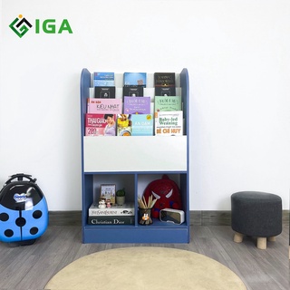 [ BẢO HÀNH ] Kệ Sách Cho Bé IGA Kết Hợp Với Bàn Học Cho Bé Dễ Dàng - GP126