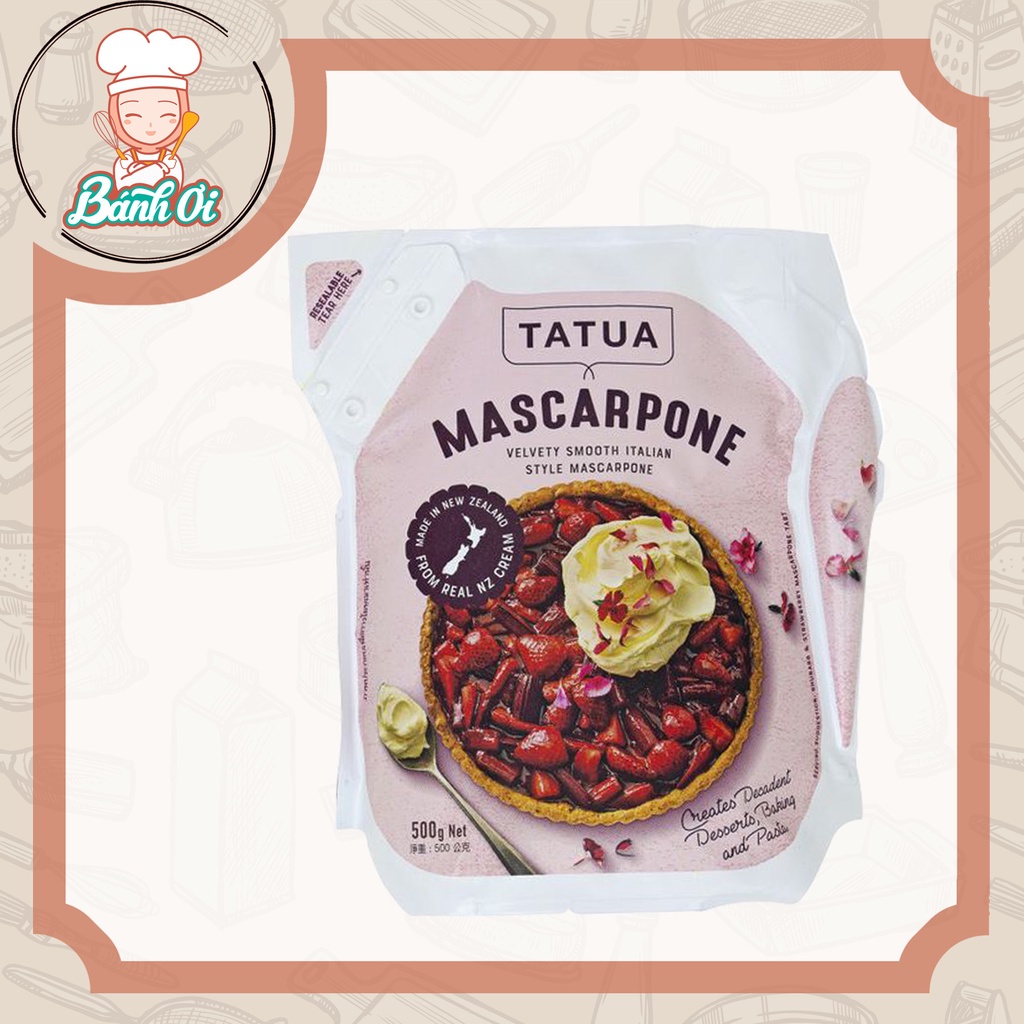 Kem phô mai Mascapone tatua/ mascarpon-