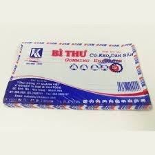 Phong bì thư có keo dán loại đẹp (25 cái)