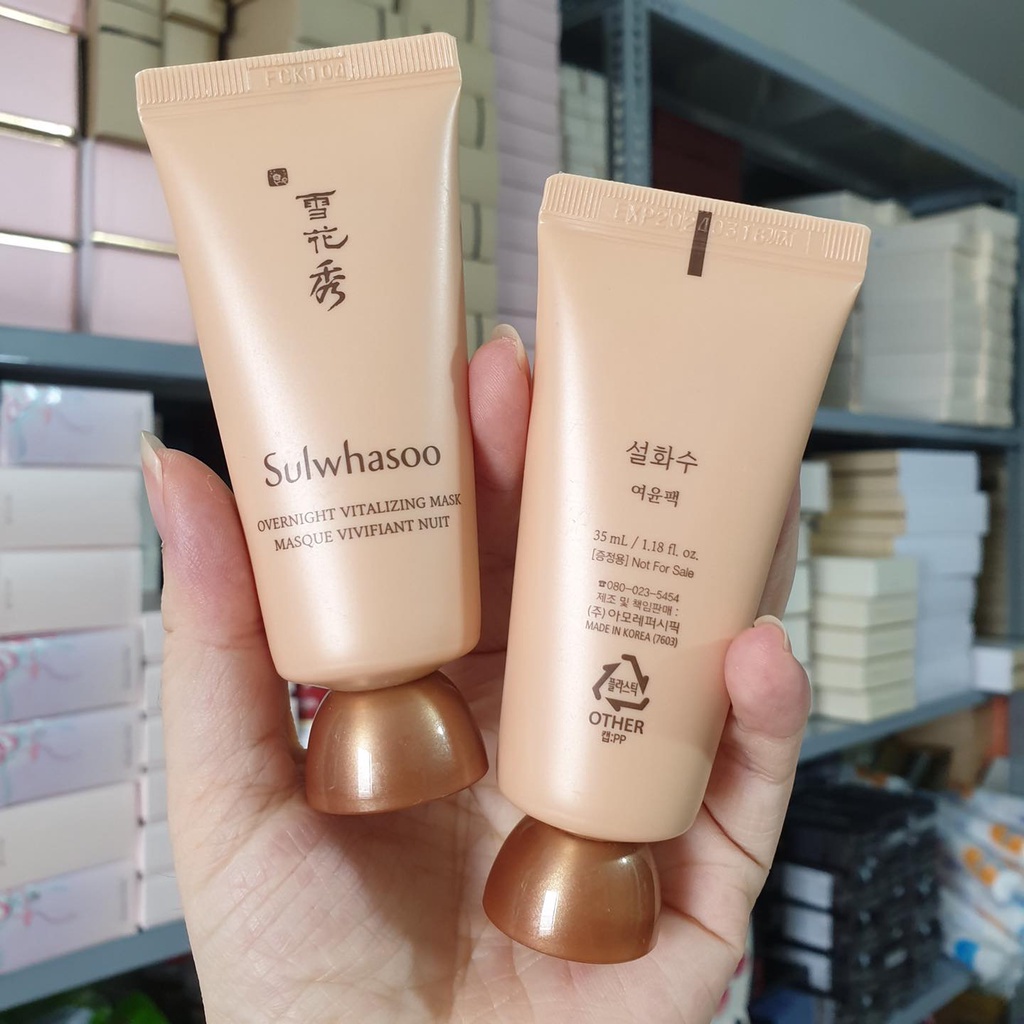 Mặt nạ ngủ Overnight vitalizing Mask Masque Viviflant Nuit Sulwhasoo 35ml