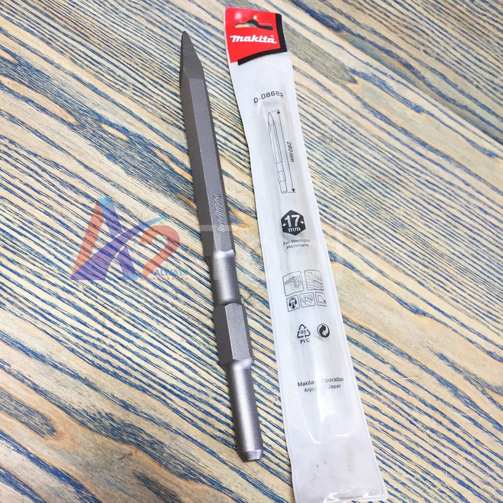 Mũi đục nhọn lục giác 17x280mm Makita D-08682