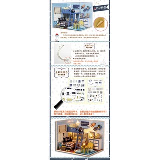 Mô Hình Nhà Lắp Ráp Diy Xinh Xắn