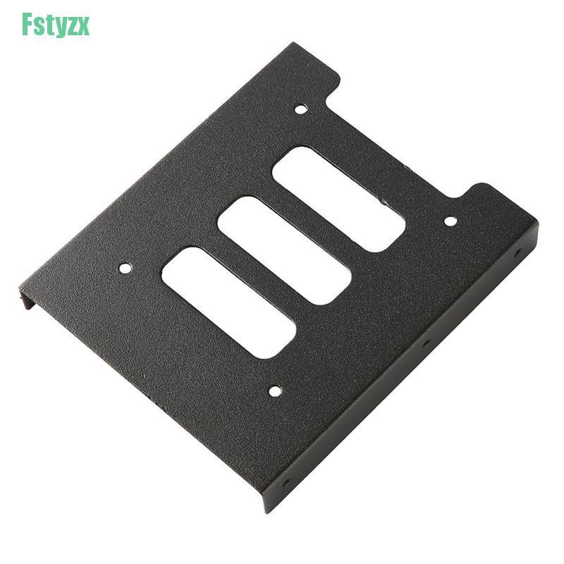 fstyzx 2.5&quot; To 3.5&quot; SSD HDD Metal Adapter Mounting Bracket Hard Drive Holder For PC