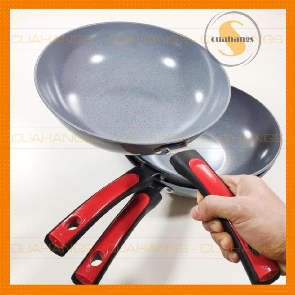 Chảo từ vân đá - Chảo chống dính sâu lòng cỡ lớn 32cm