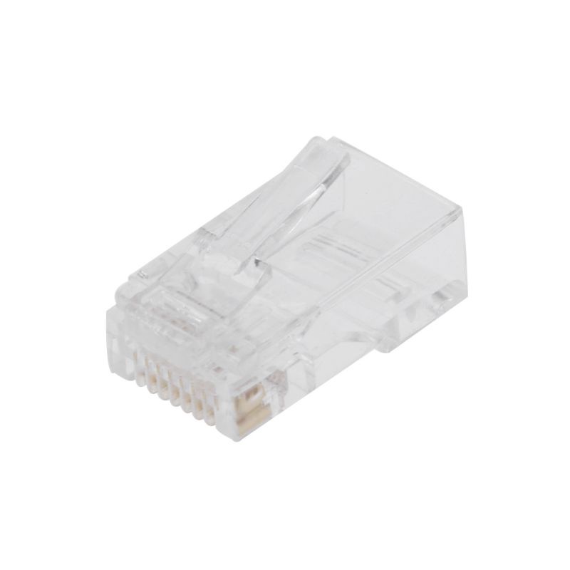 Set 100 / 25 Đầu Nối Mạ Vàng RJ45 CAT5 CAT5E Connec