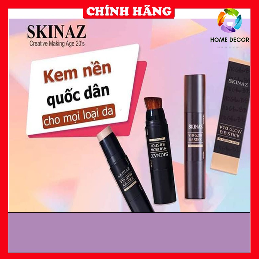 [Chính Hãng]Kem Nền BB Stick Siêu Mịn Che Khuyết Điểm Cao Cấp Skinaz,Kem Nền BB Stick Skinaz Hàn Quốc