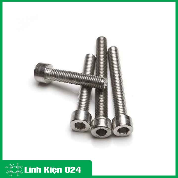 Bu lông lục giác chìm đầu trụ M5 Inox 304 kích thước 6mm-60mm