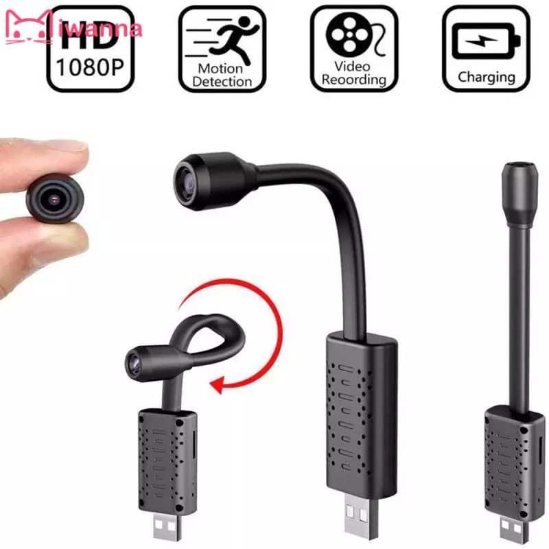 ⭐100% Nguyên Bản⭐Mới Giám Sát Trực Tiếp Mini U22 Hd Usb Camera Wifi Dv Camera Ip Ai Con Người Phát Hiện Ghi Hình Vòng Lặp Xem Từ Xa Đầu Ghi