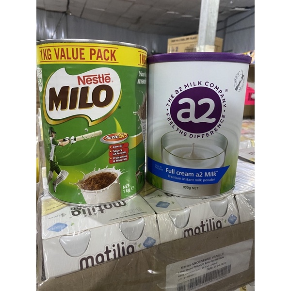 (Date 6/2022)Combo a2 và Milo Úc 1kg