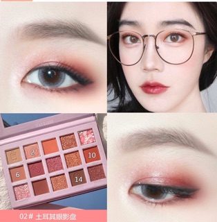 Bảng Phấn Mắt Turkey/ Paris CoolBarbie 15 ô