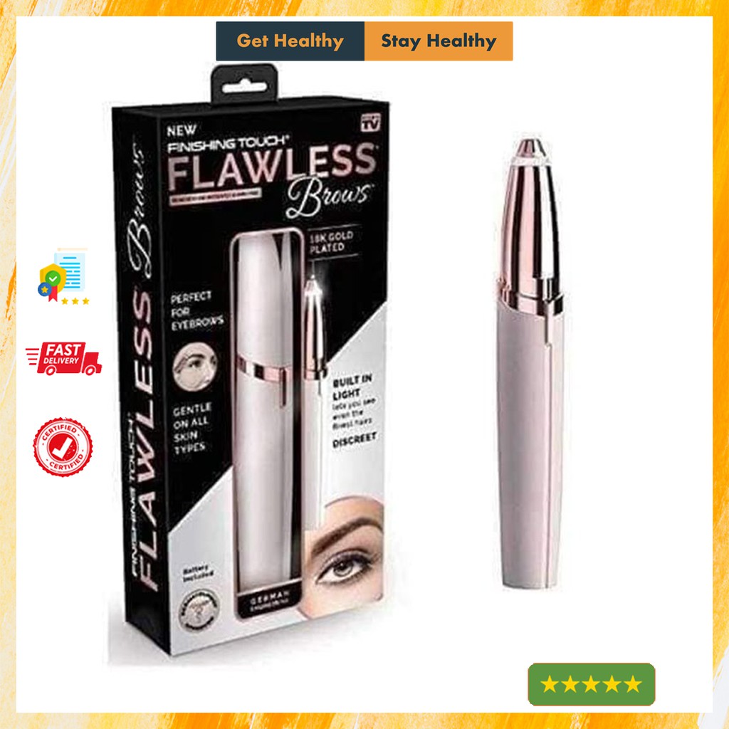 Bút Tỉa Lông Mày Flawless Cầm Tay Sạc Tích Điện Tiện Dụng An Toàn - LD Mart 367