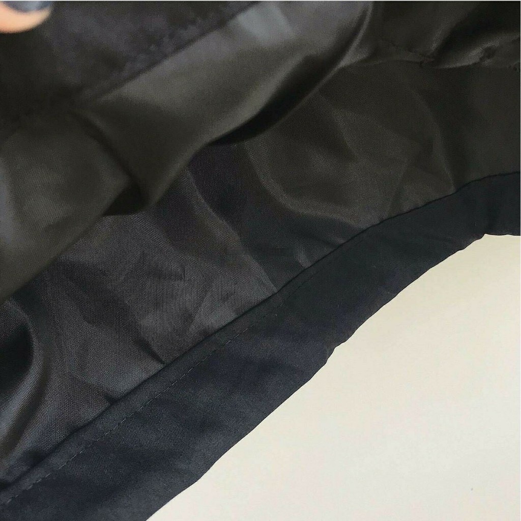 Áo Khoác Dù WEEKEND Unisex (Đen/Xám). Freesize form rộng Nam Nữ