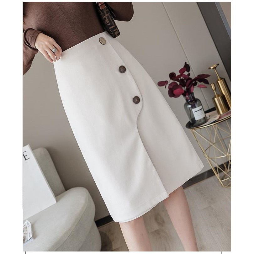 Chân váy chữ A có cúc C89 | BigBuy360 - bigbuy360.vn