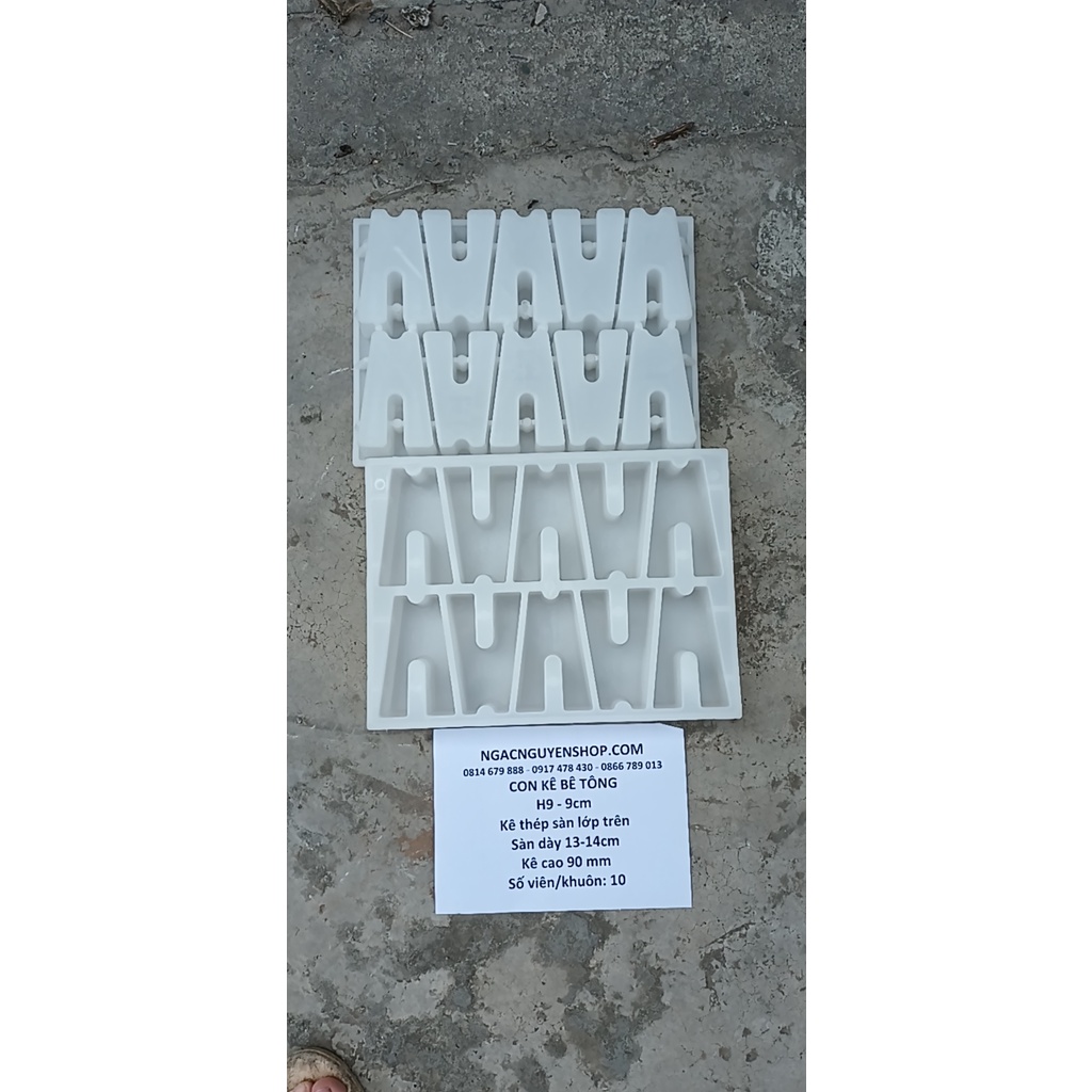 Khuôn con kê bê tông các loại