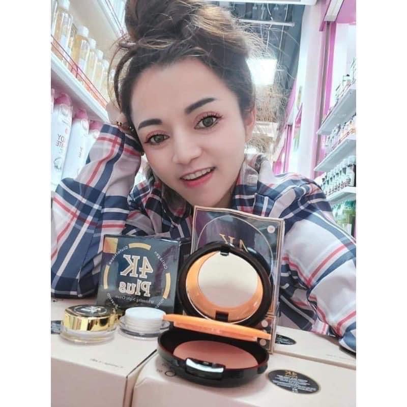 Phấn phủ mịn da 4K Pluss chống nắng kiềm dầu 30++ | BigBuy360 - bigbuy360.vn