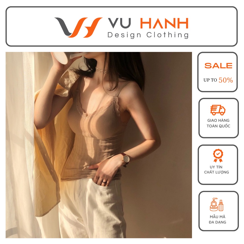 Áo Bra Dáng Dài Len Tăm Phối Viền Ren | Shop Vũ Hạnh